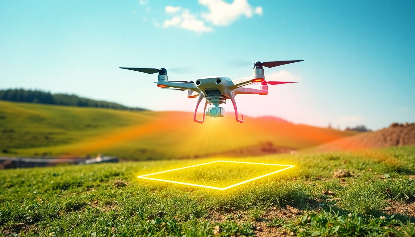 Drone laser scanner captures detailed landscape data in real-time.