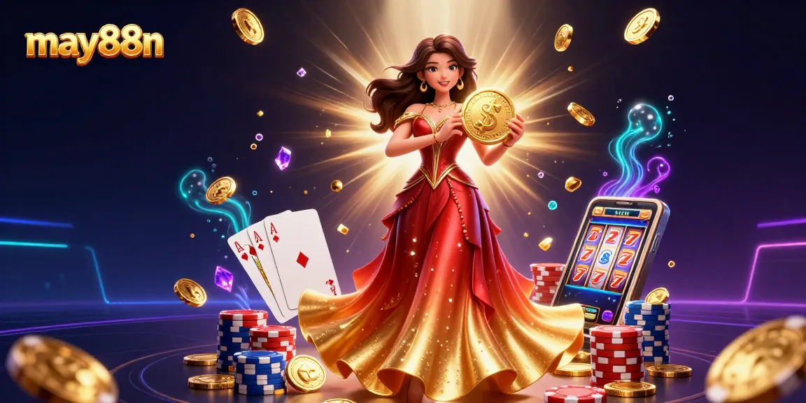 Play at may88n to experience thrilling wins with a stunning casino atmosphere and vibrant gameplay elements.
