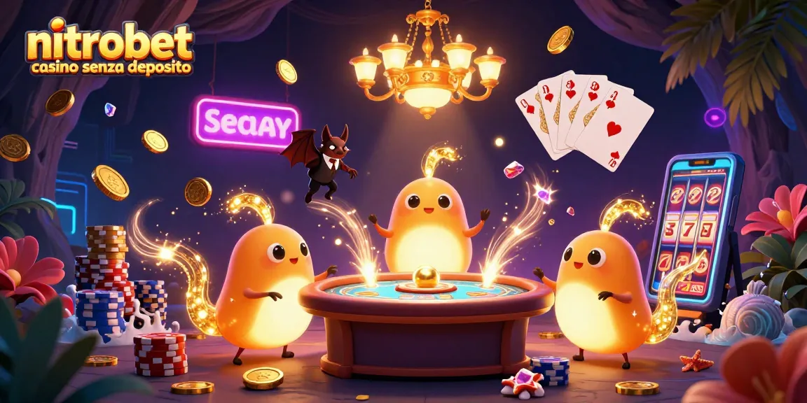 Gioca con nitrobet casino senza deposito in un angolo luminoso di un casinò unico